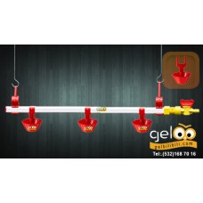60 CM NİPEL SULUK SİSTEMİ YAYLI ÇANAK